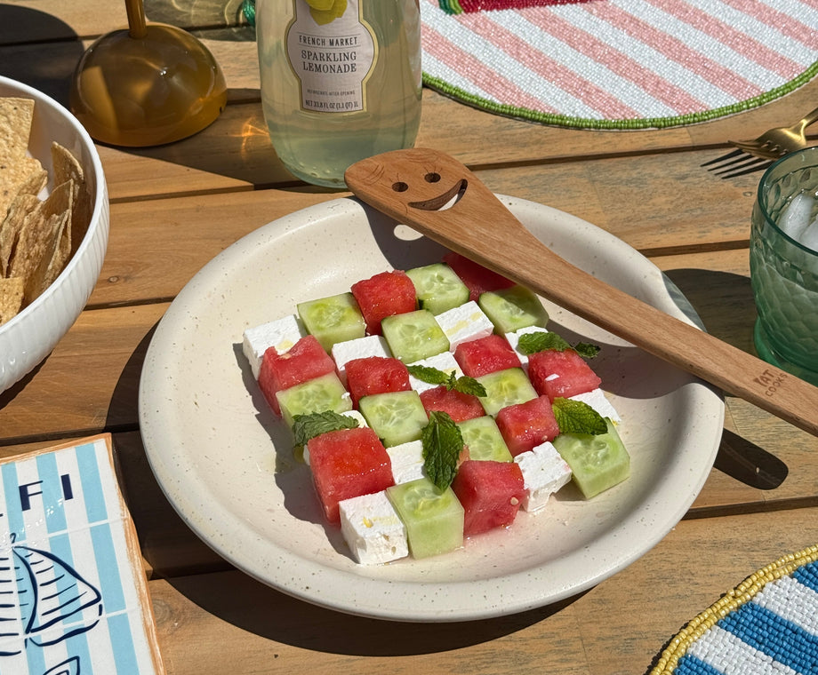 Watermelon, Cucumber, Feta Salad