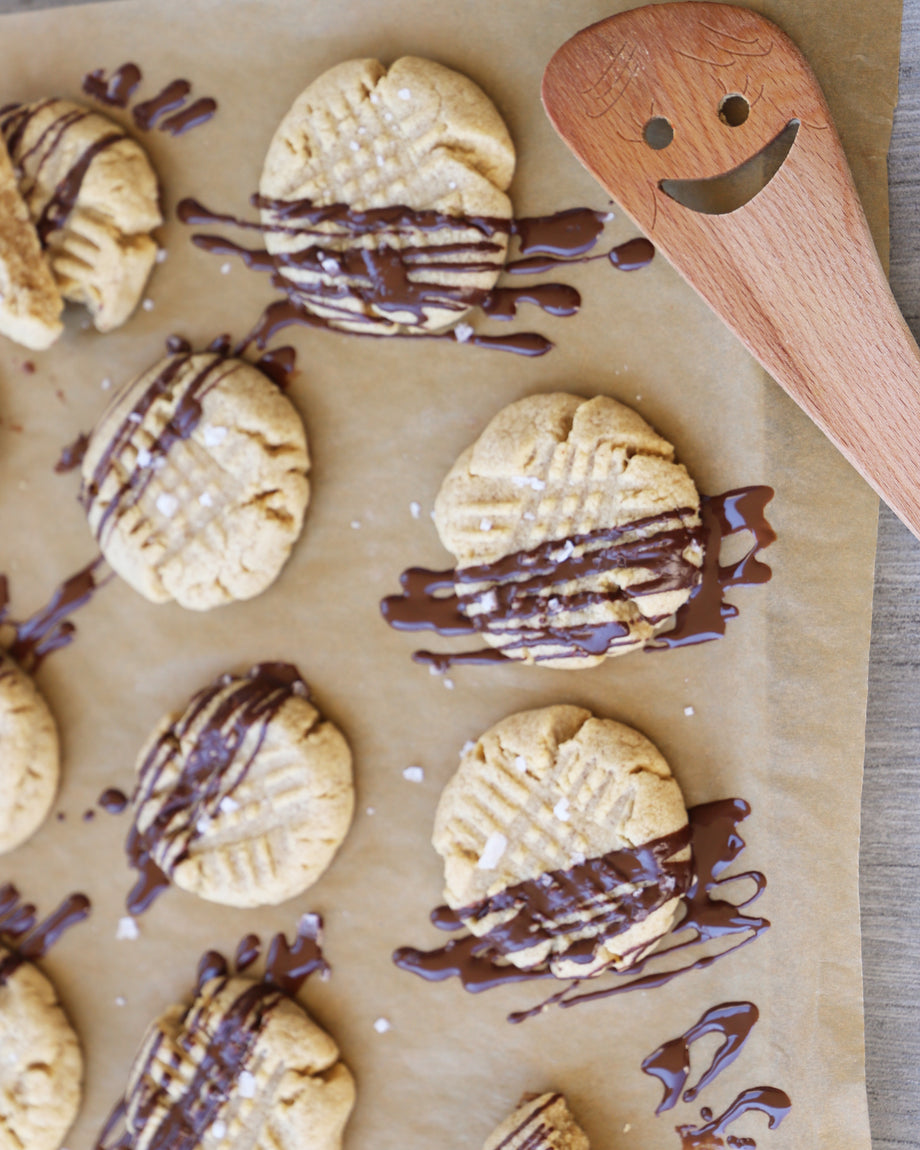 Brown Butter Salted Tahini Cookies