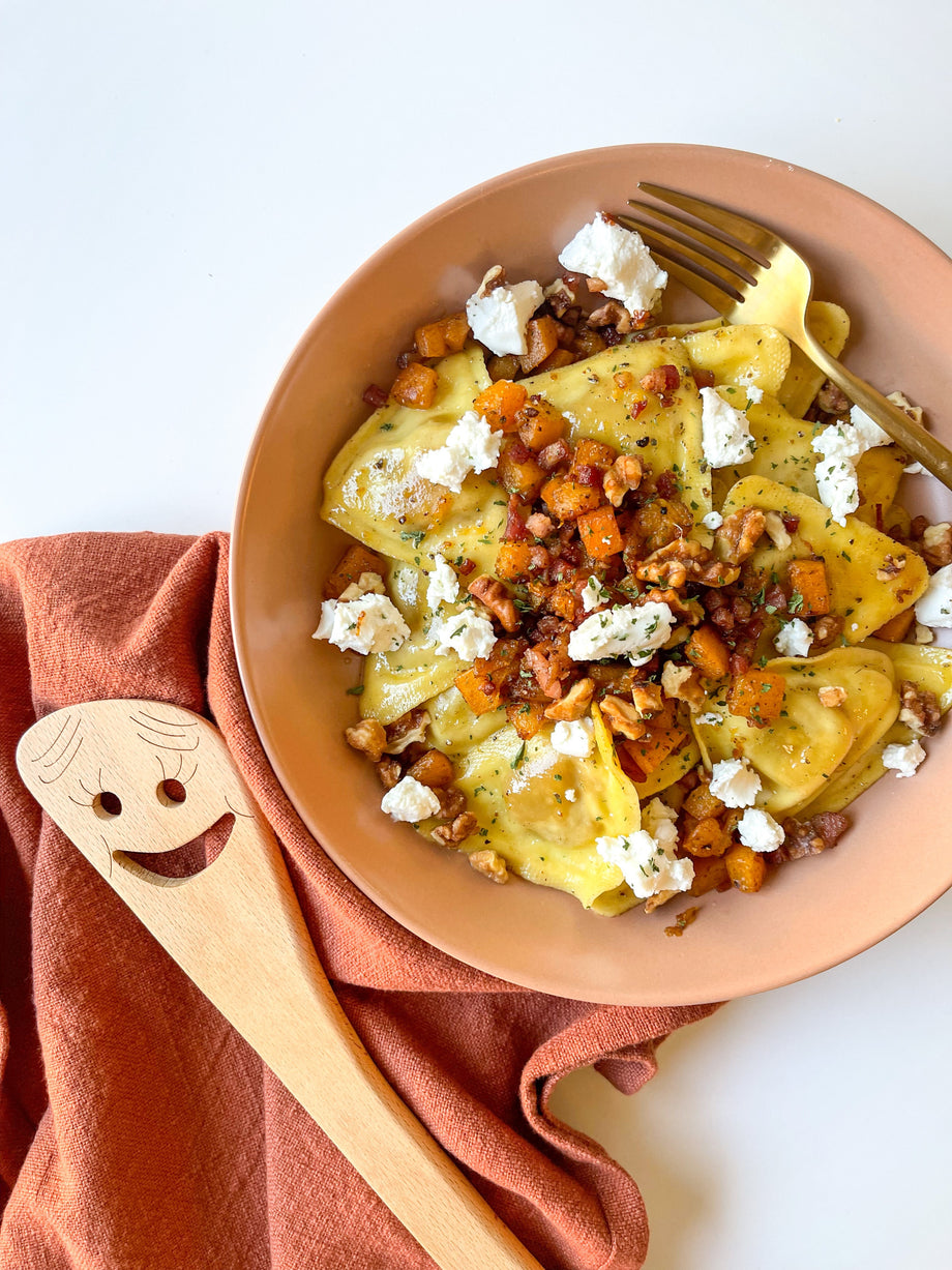 Brown Butter Butternut Squash Ravioli