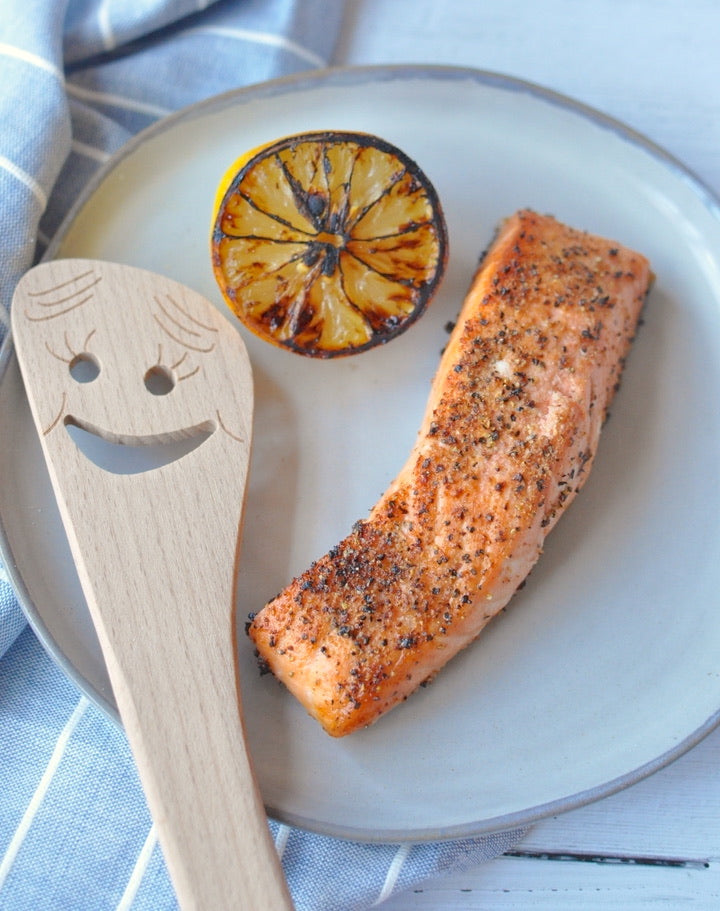 Easy Air Fried Salmon