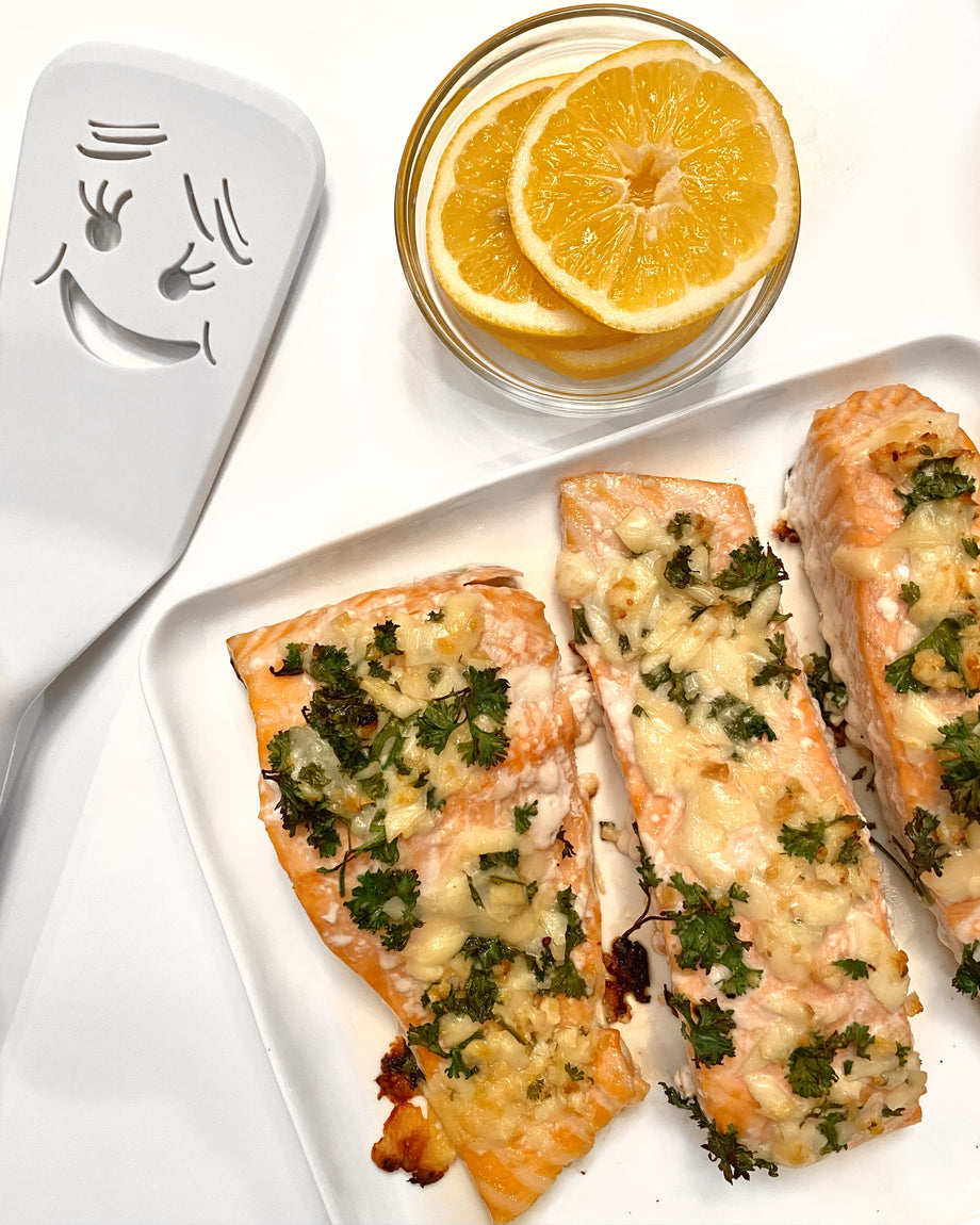 Parmesan Herb Crusted Salmon