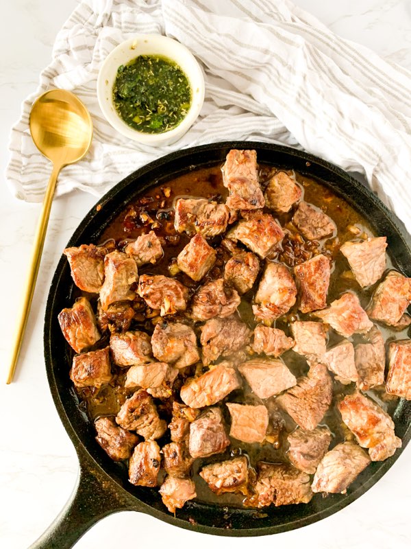 Garlic Butter Steak Bites