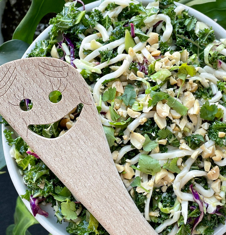 Spicy Peanut Udon Salad