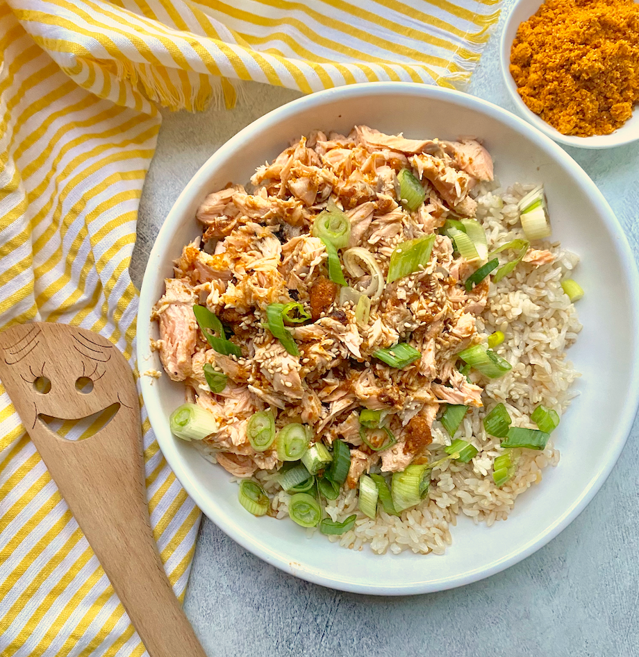 Sour Cream & Onion Salmon Bowl