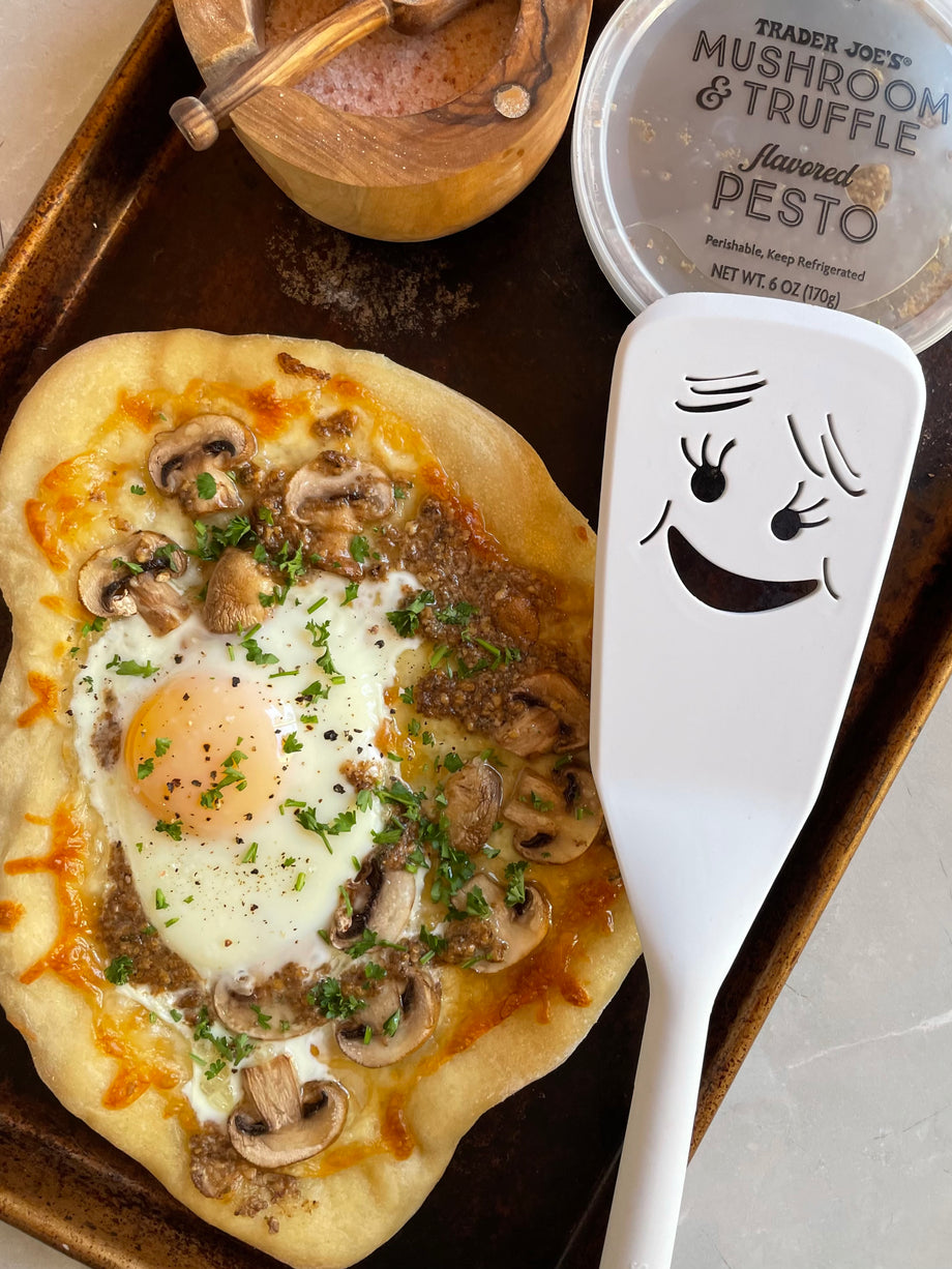 Truffle Mushroom Breakfast Pizza