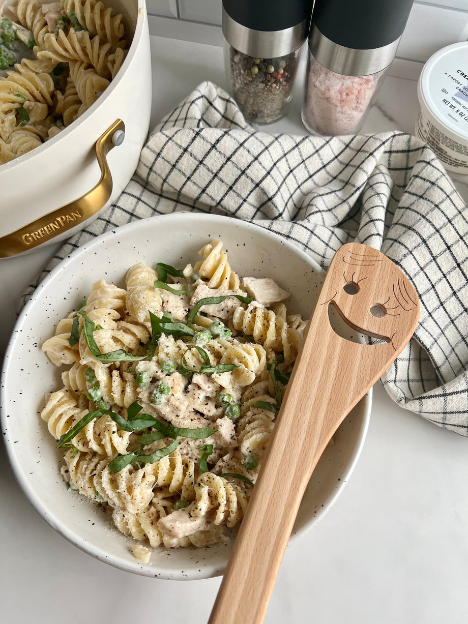 Black Garlic Parmesan Pasta