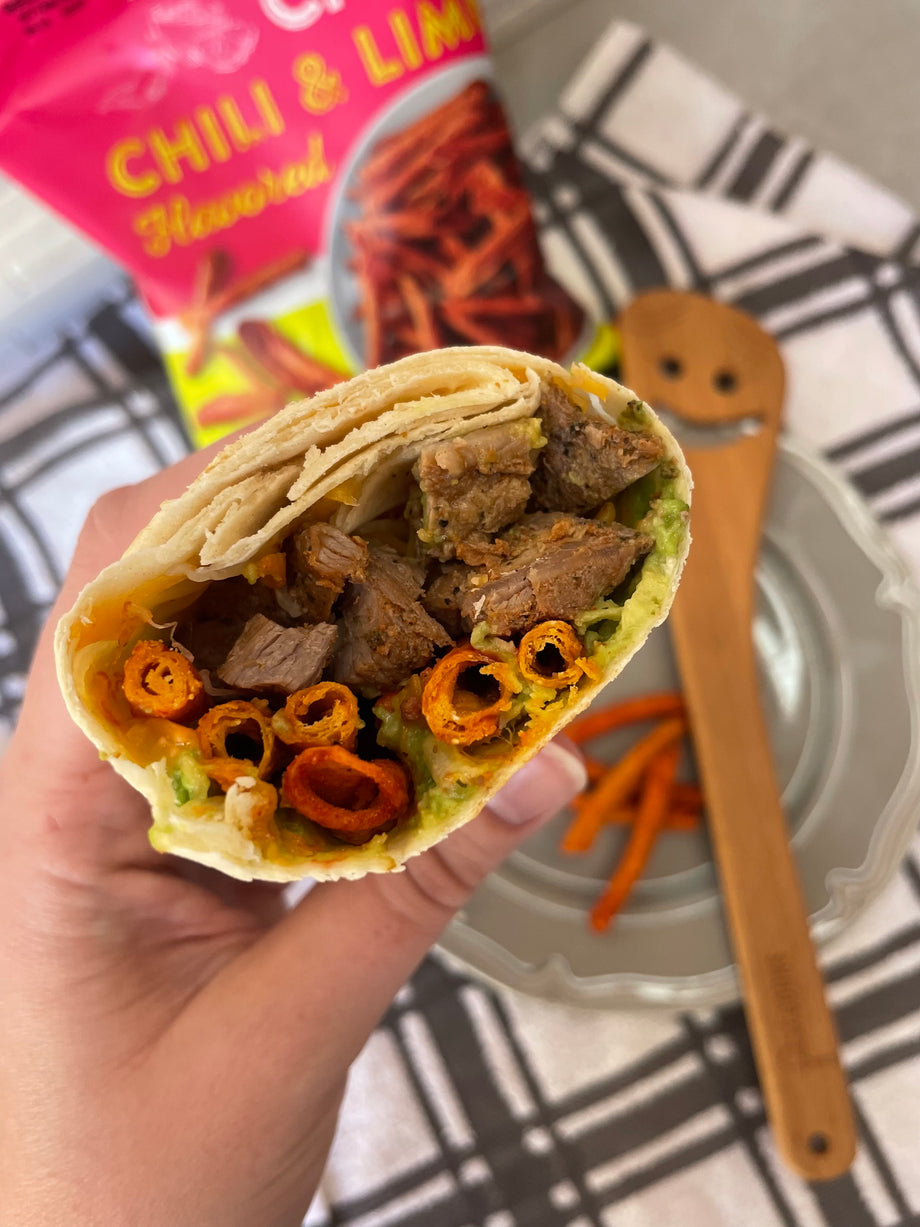 Steak & Chili Lime Burritos