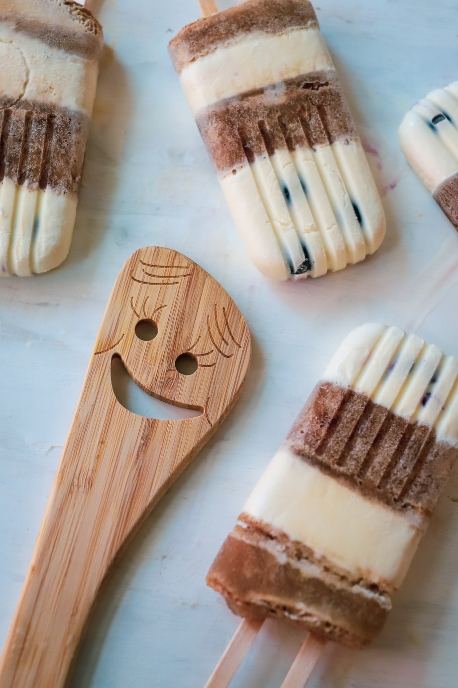 Root Beer Float Popsicles