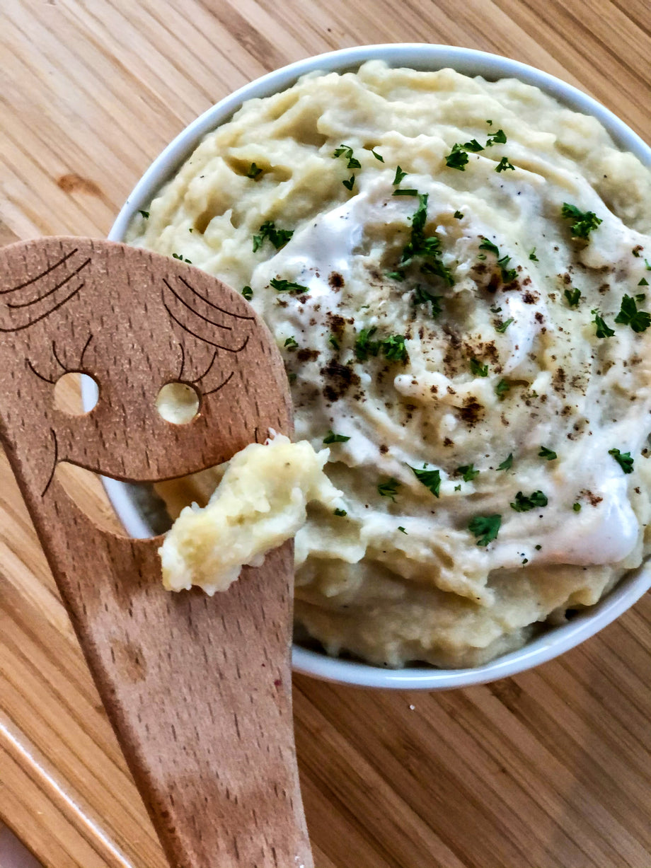 Truffle Mashed Potatoes & Cauliflower