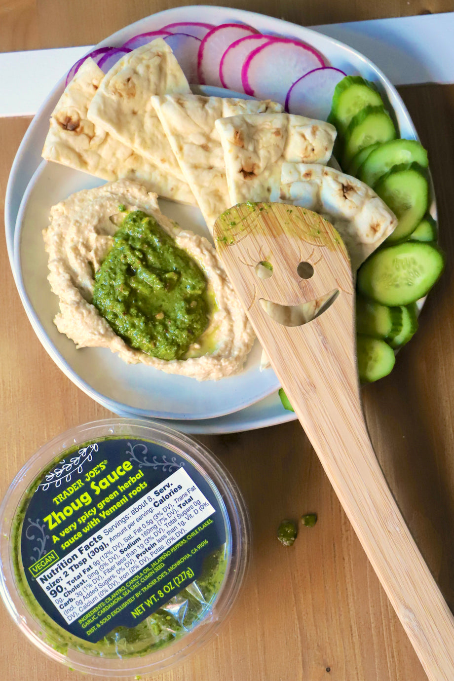 Zhoug Sauce Snack Plate