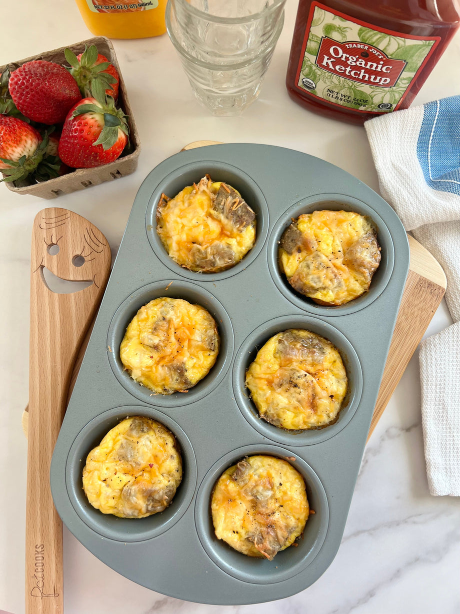 Sausage & Cheese Egg Bites