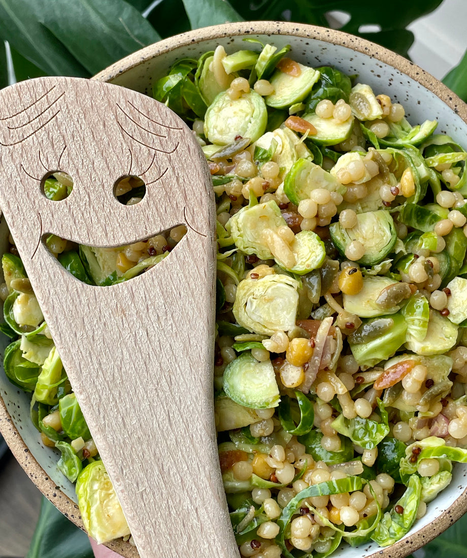 Harvest Grain Salad with Pumpkin Butter Dijon