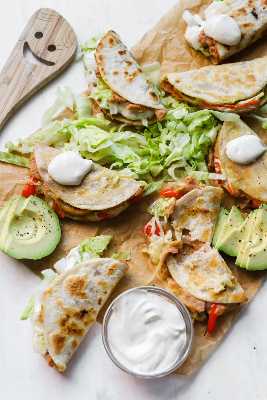 Refried Bean Tacodillas