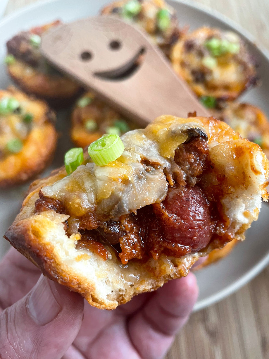 Cheesy Chili Dog Cups