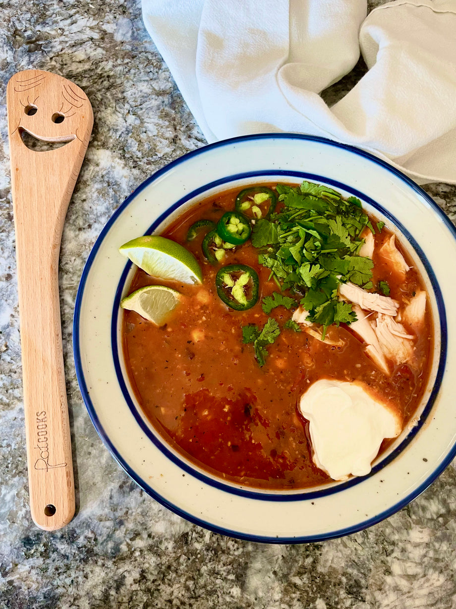 Spicy Chicken Tortilla Soup