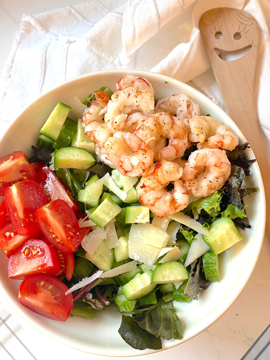 Pomodoro Cremoso Salad with Shrimp