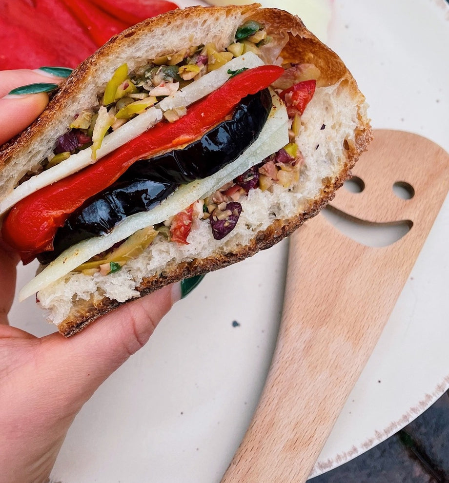 Vegetarian Muffuletta