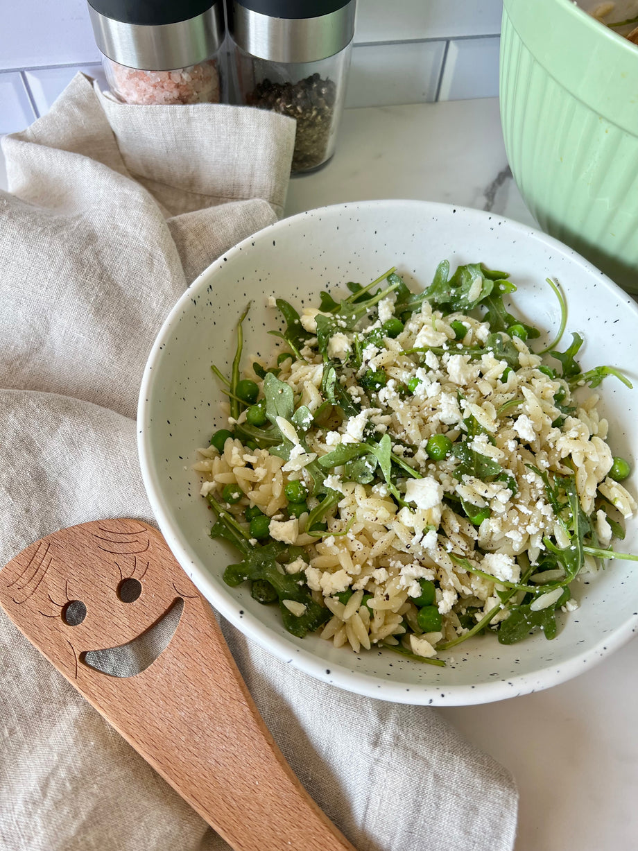 Summer Orzo & English Pea Salad