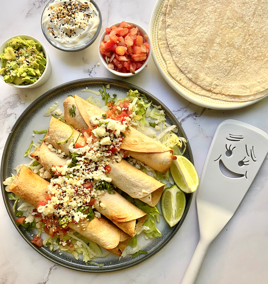 Air Fryer Beef Taquitos