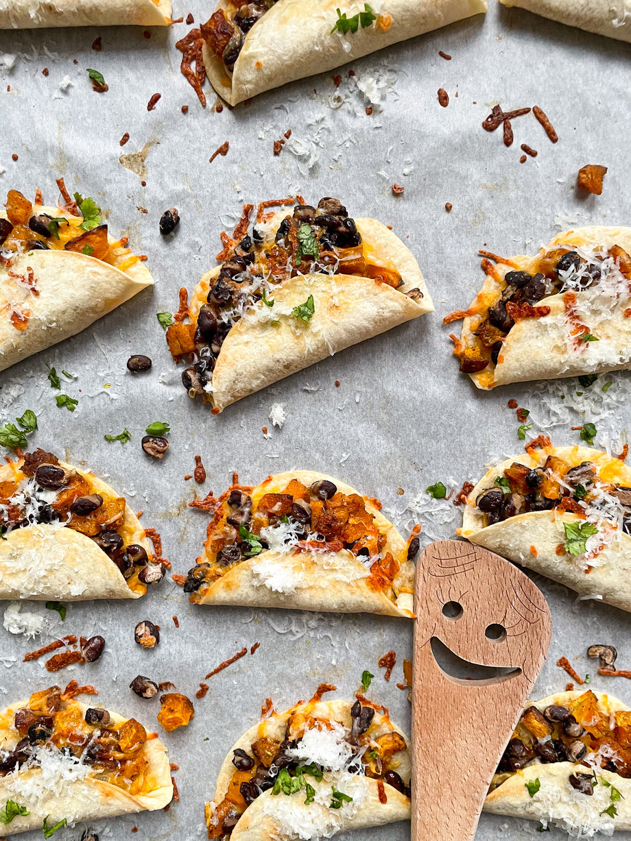 Butternut Squash & Black Bean Tacos