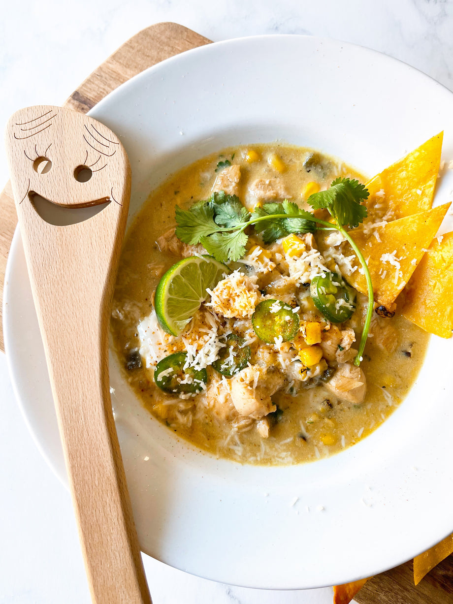 Mexican Street Corn Chicken Soup