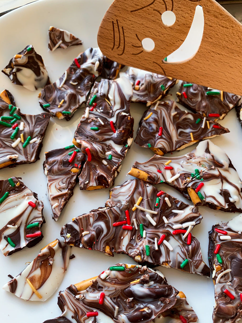Peppermint Pretzel Bark