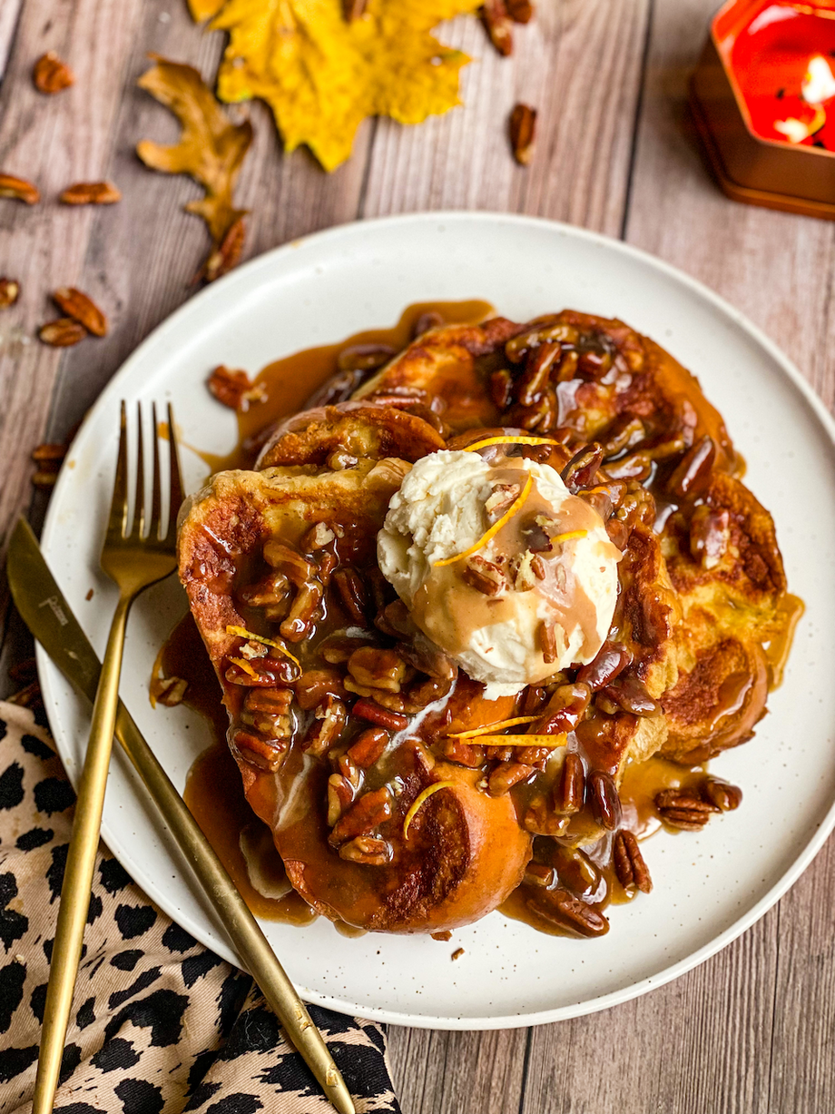 Pecan Pie French Toast