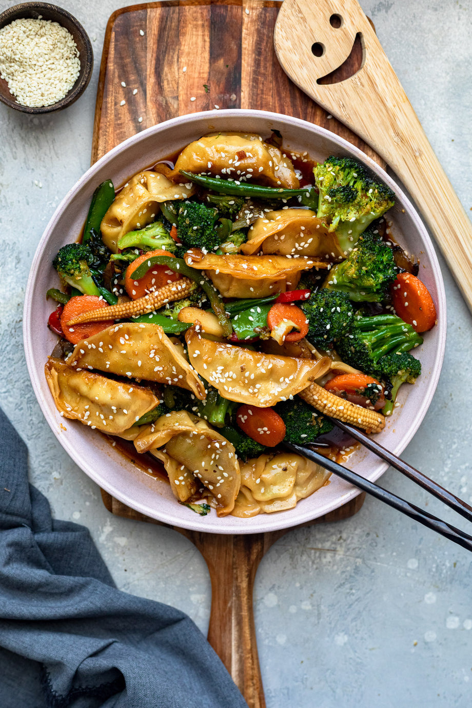 Potsticker Stir Fry