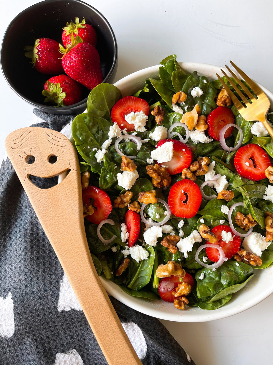 Strawberry Spinach Salad