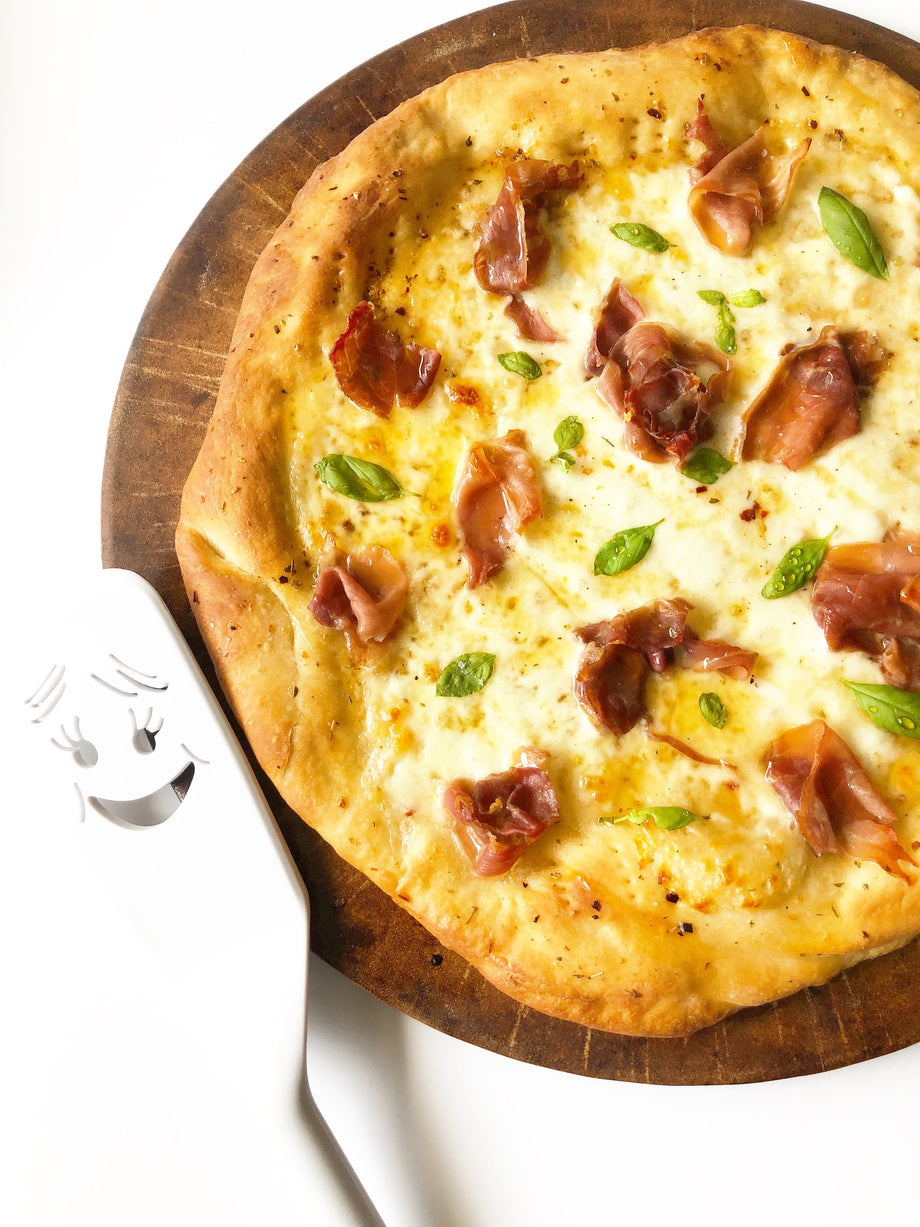 Prosciutto & Spicy Honey Pizza