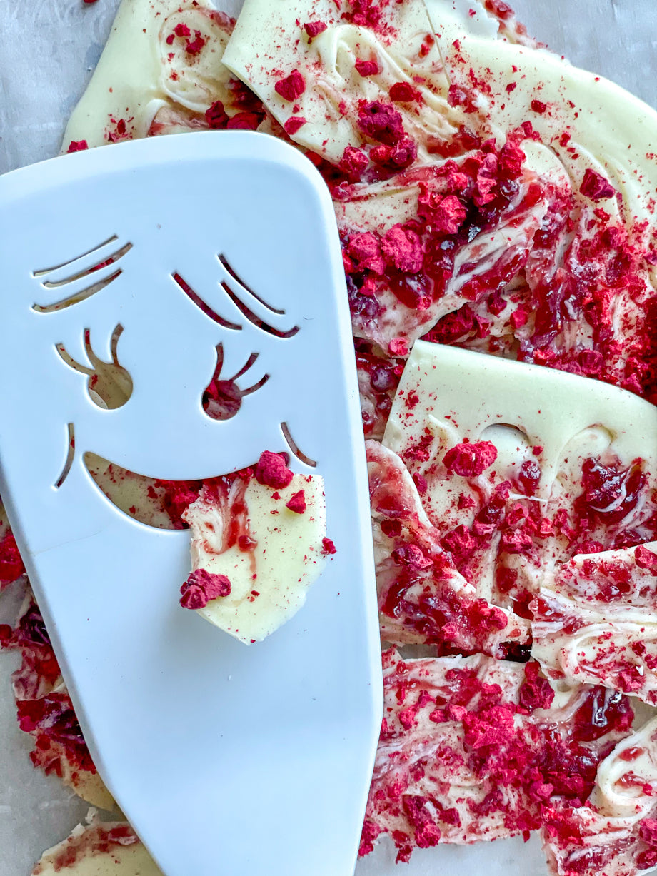Raspberry White Chocolate Bark