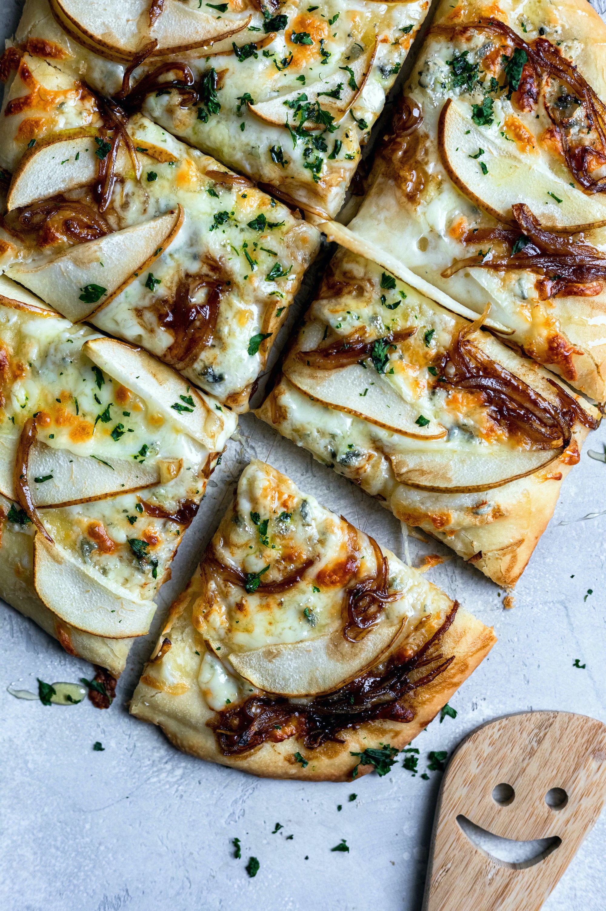 Pear & Caramelized Onion Pizza