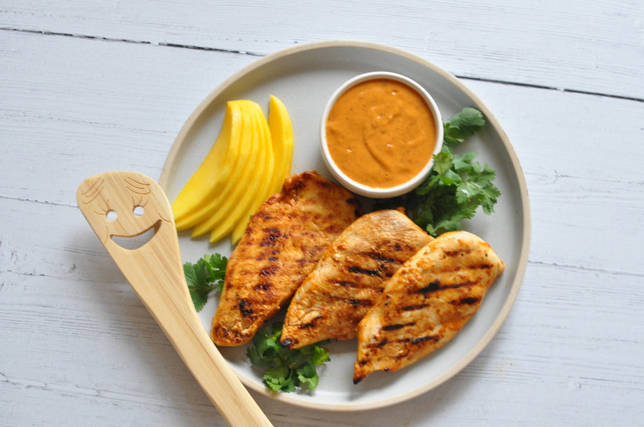 Grilled Mango Chipotle Chicken