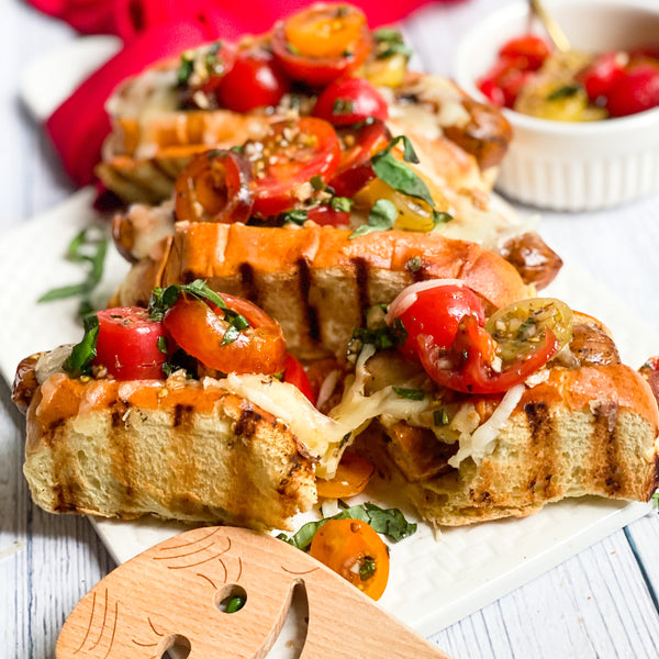 Bruschetta Chicken Sausages