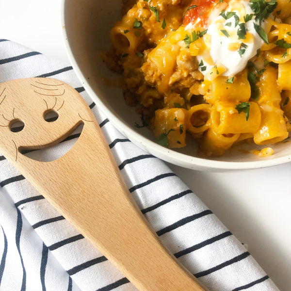 Easy Cheesy Turkey Taco Pasta