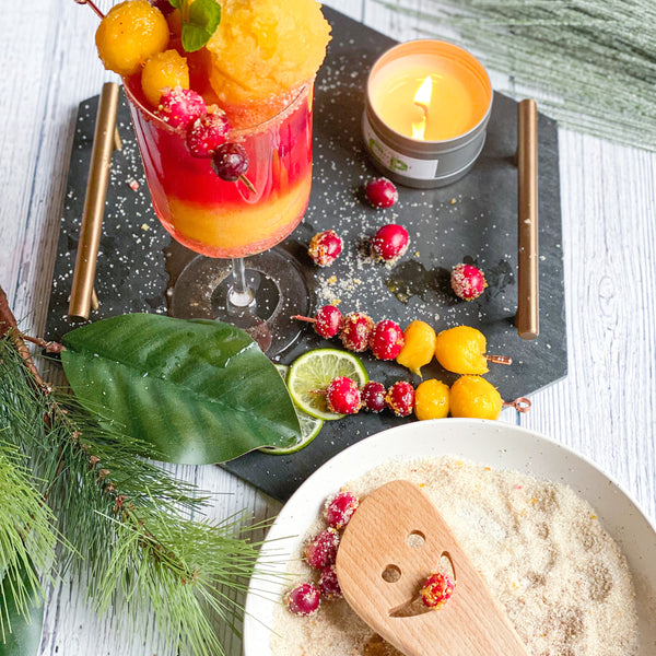 Christmas Cran-Mango Float