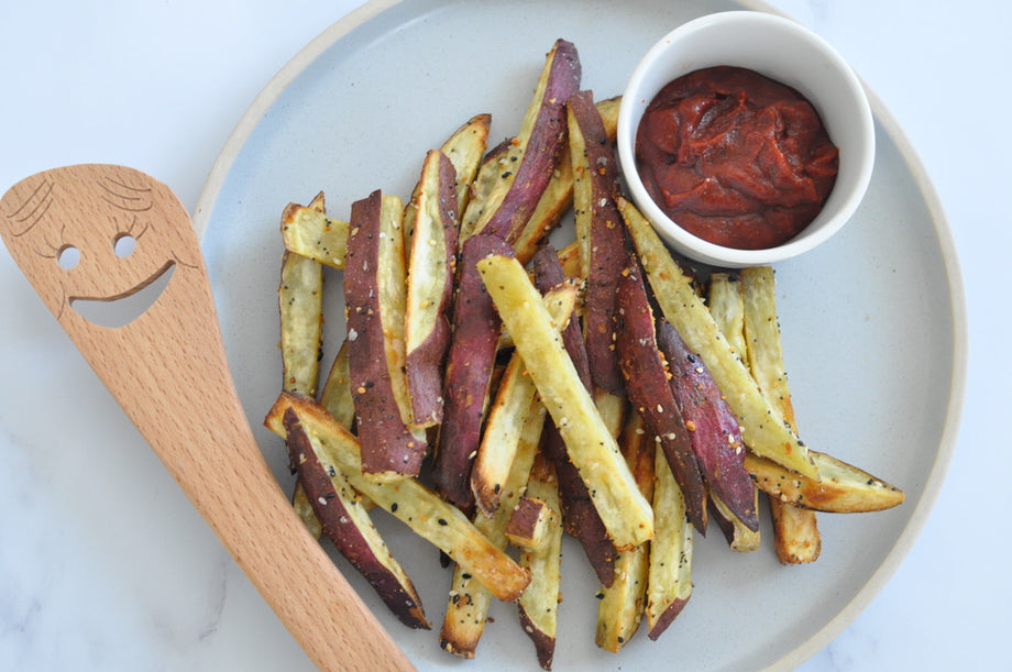 Air Fried Japanese Sweet Potato Fries