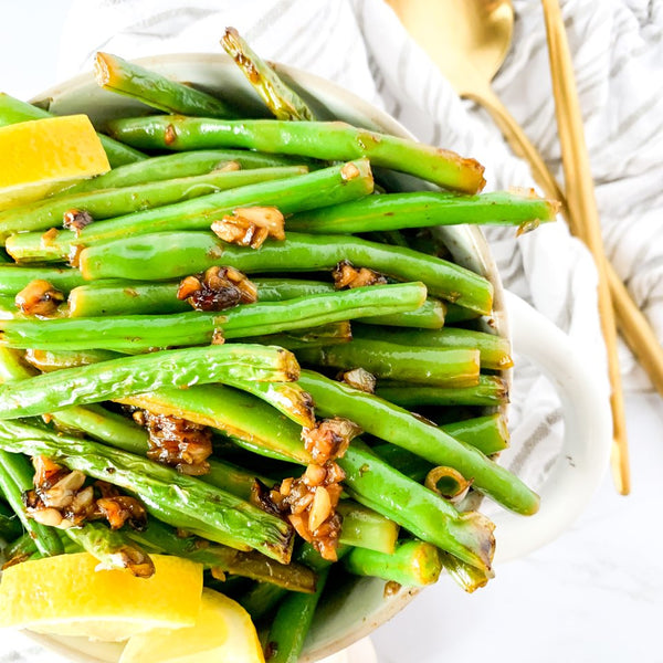 Lemon Garlic Green Beans