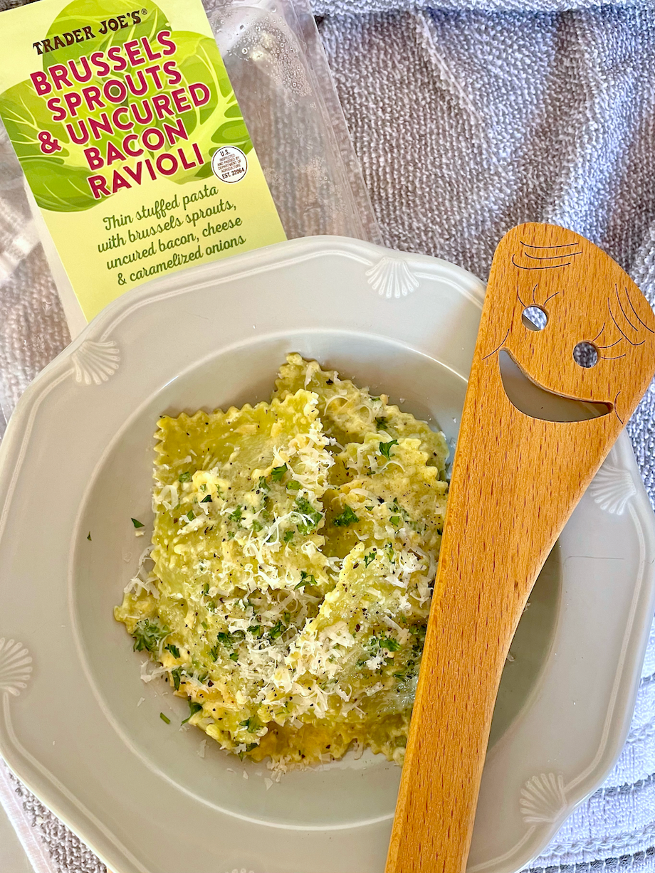 Bacon Ravioli Carbonara