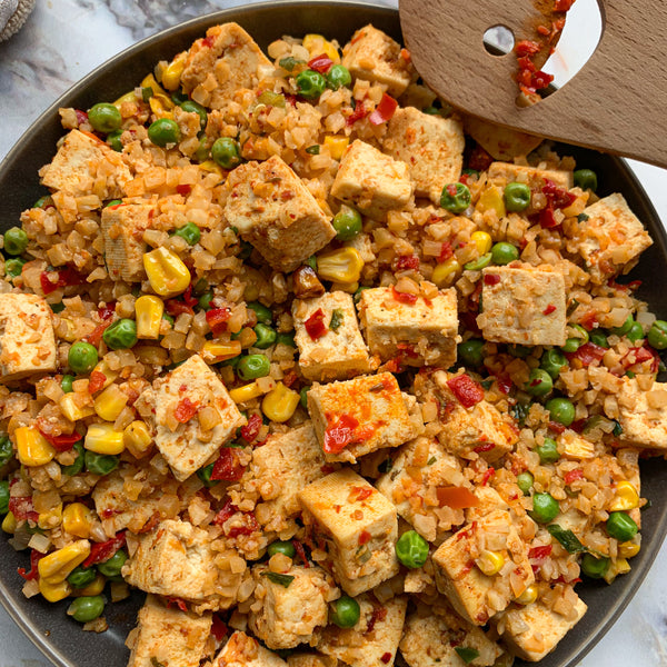 Sweet & Spicy Tofu Stir Fry