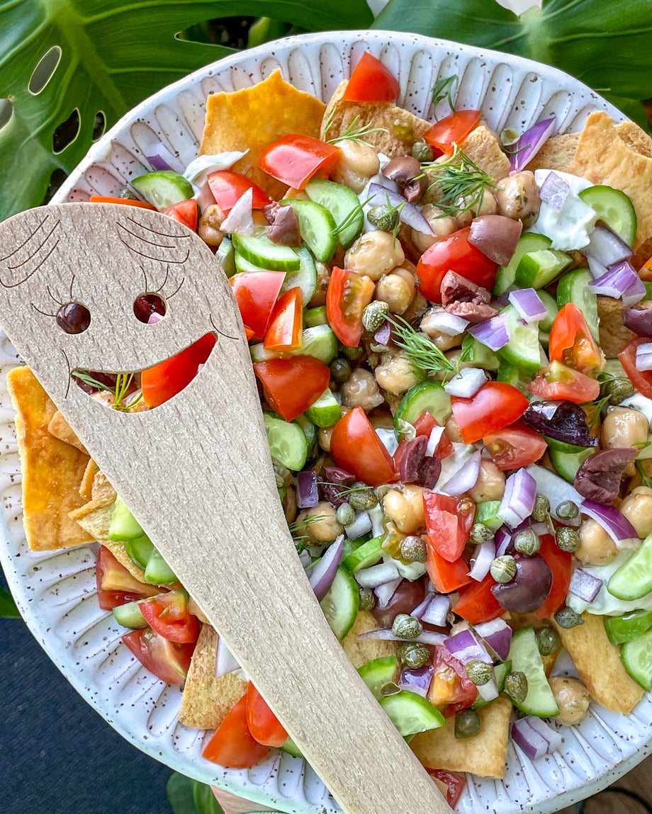 Vegan Greek Nachos