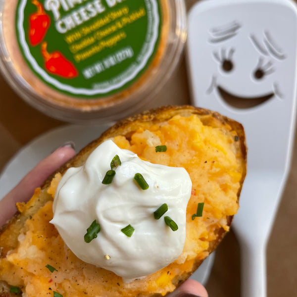 Pimento Cheese Twice Baked Potatoes