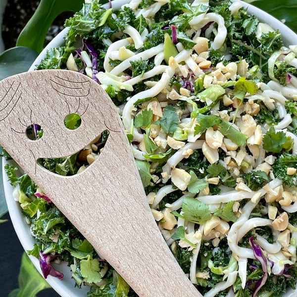 Spicy Peanut Udon Salad
