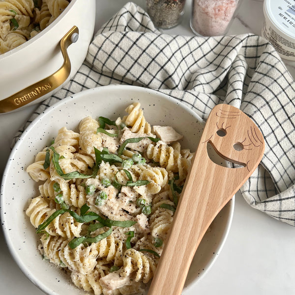 Black Garlic Parmesan Pasta