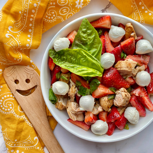 Strawberry Basil Chicken Salad