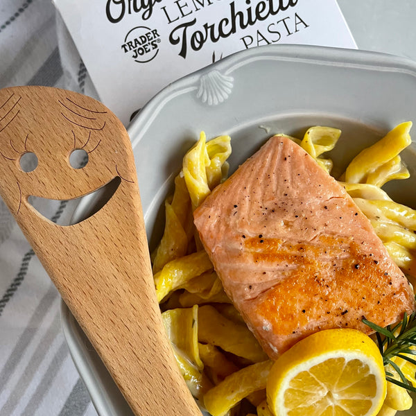 Lemon Pasta with Salmon