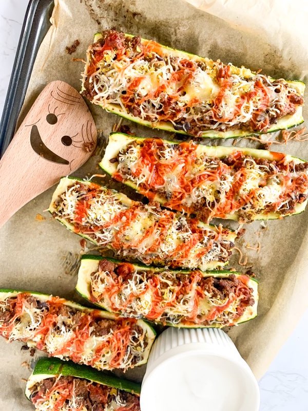 Zucchini Taco Boats