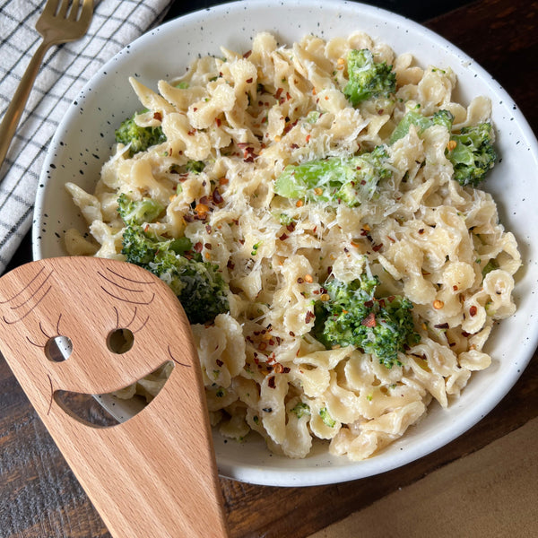 Caramelized Onion Goat Cheese Pasta