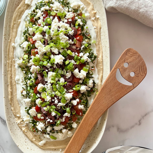 Mediterranean 7 Layer Dip