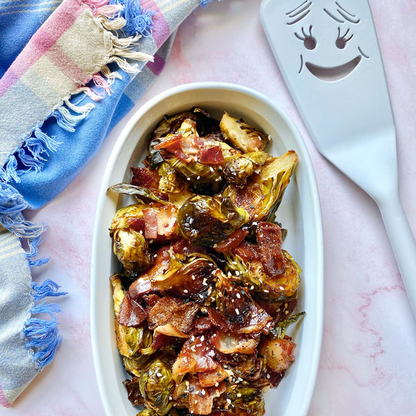 Hot Honey Brussels Sprouts